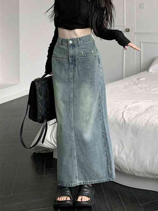 Women's Summer Denim Skirt