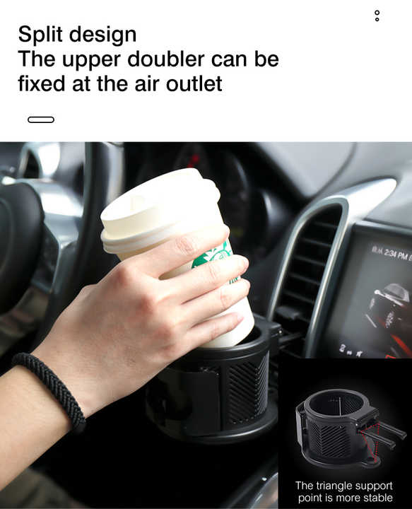 2021 New Arrival Smart Travel Electric Car Cooler Warmer Heat Cup Holder for All Car Models 