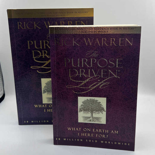 كتاب رواية ريك وارين للحياة يحركها الغرض Rick Warren's Purpose-Driven Life