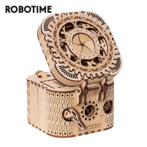 Antique Treasure Chest - Certified Robotime 