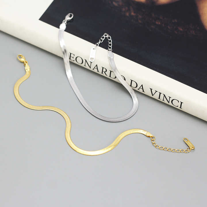 Luxury gold plated bracelet