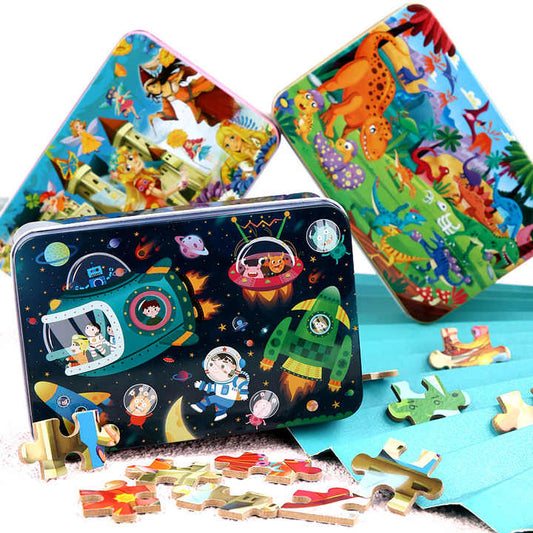 Kid Education Toys Iron Box Cartoon-ألعاب تعليمية للأطفال