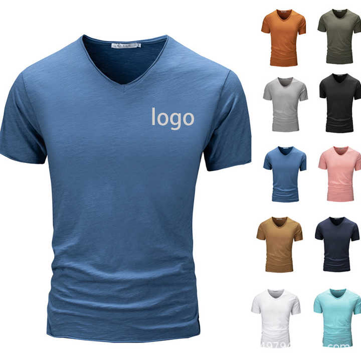 Men's plain T-shirt 