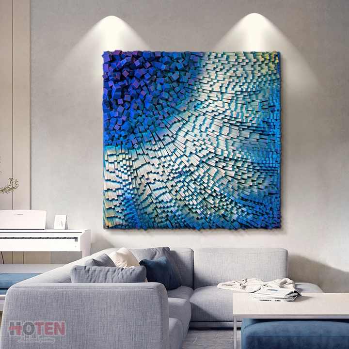 Creative Geometric Wall Art Handmade 3D 
