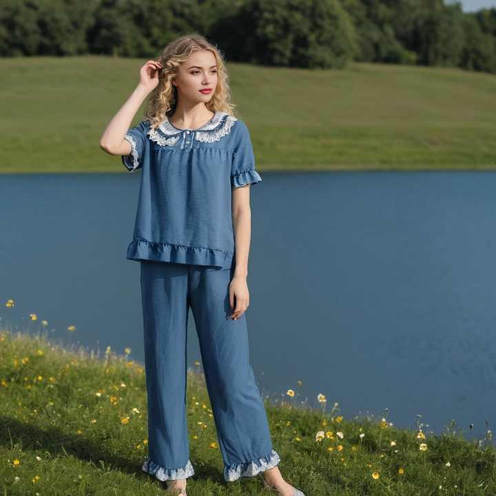 Women's spring and summer pajamas