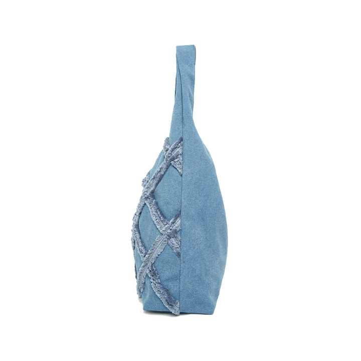 Denim Jean Women's Tote Bag High-حقيبة يد نسائية