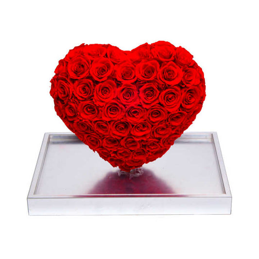 Decorative Preserved Rose Flower Glass-زهرة ورد محفوظة مزخرفة