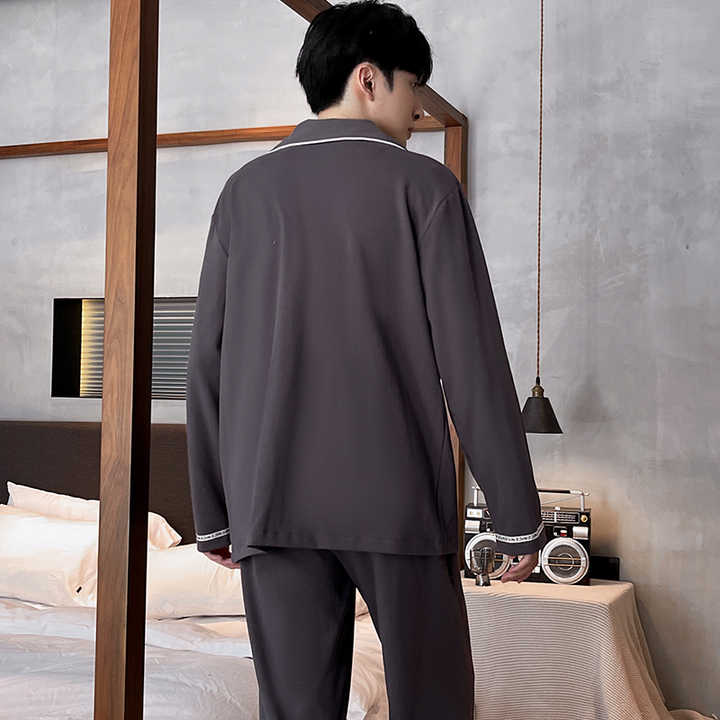 Nighty Designs Men's Autumn/Winter Pajamas Fold 