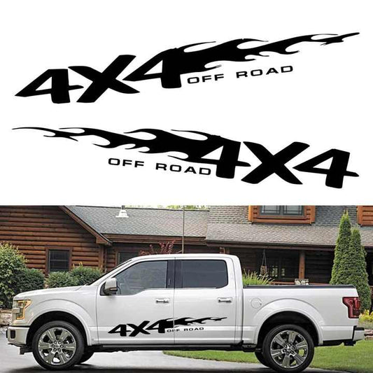 2 قطعة FX4 ملصق سيارة للطرق الوعرة للفورد . 2pcs FX4 Off Road Car Sticker Decal for Ford Ranger
