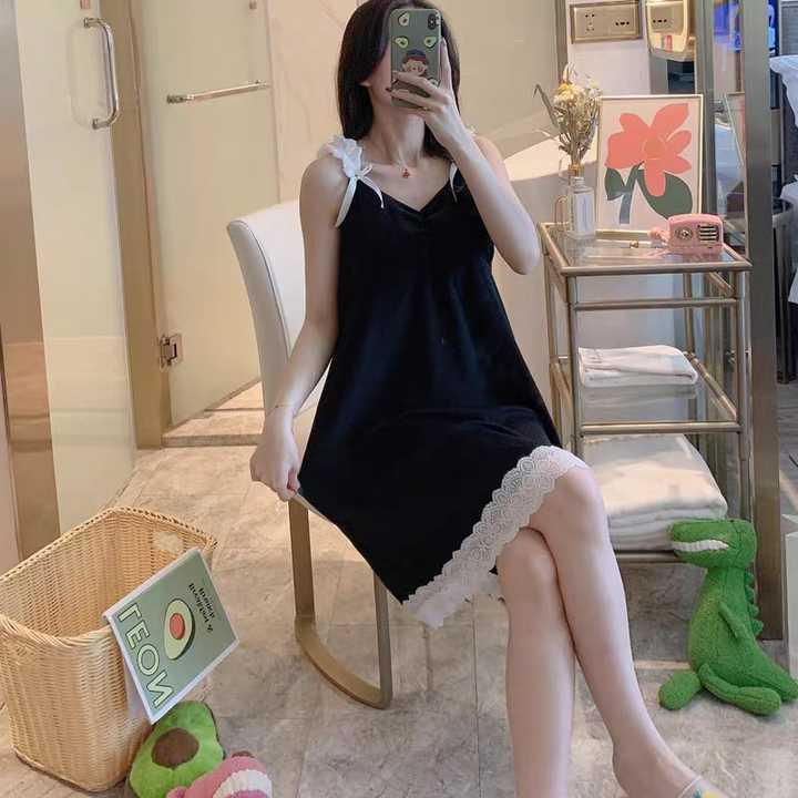 Wholesale Summer Korean Style Women's Pajamas Casual Sweet Cotton Pajamas Short Sleeve   بيجامات نسائية صيفية على الطراز الكوري بيجامات كاجوال قطنية من القطن الحلو بأكمام قصيرة فتحة رقبة على شكل حرفة