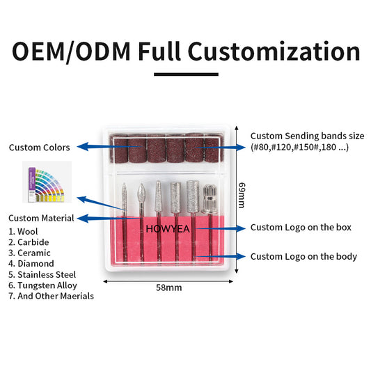ادوات تلميع الأظافر - العناية