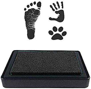 Baby Handprint Ink Pads, Safe Non-Toxic Ink Pads for Newborn Baby Showers and Keepsake Paw Prints 