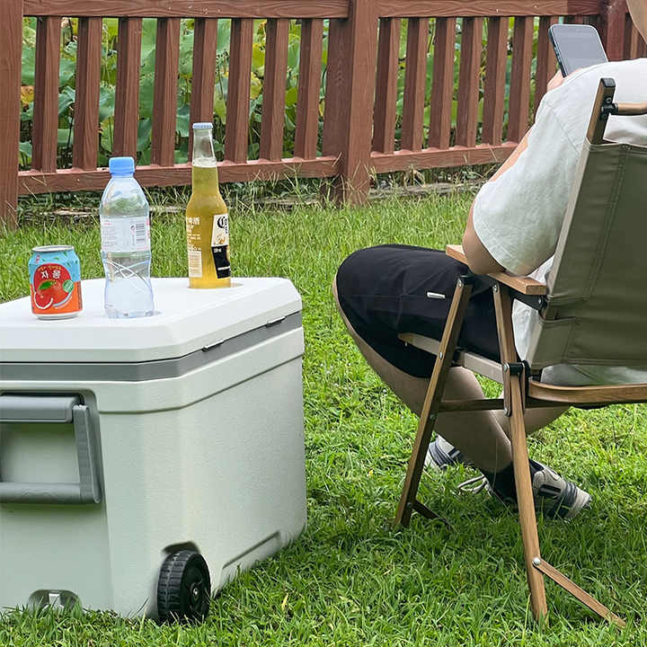 45L Insulated PU Ice Cooler Box for Outdoor 