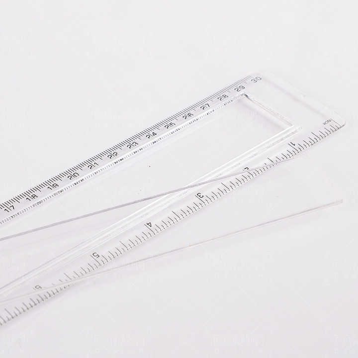 Plastic Scale Ruler 30cm Ruler 