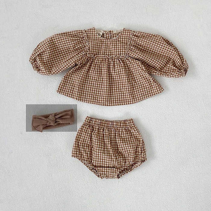 Baby Girl Clothes Set Spring Fall Rompers-مجموعة ملابس للبنات