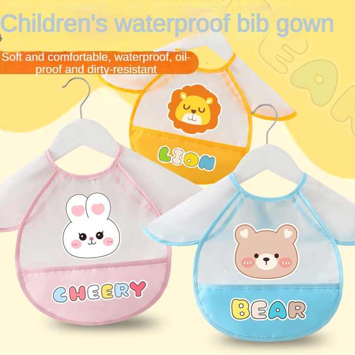 Children's clothing, children's food bib, waterproof 