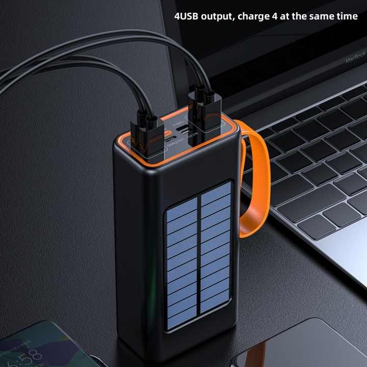 Portable solar phone charger 
