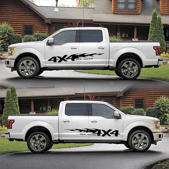 2 قطعة FX4 ملصق سيارة للطرق الوعرة للفورد . 2pcs FX4 Off Road Car Sticker Decal for Ford Ranger