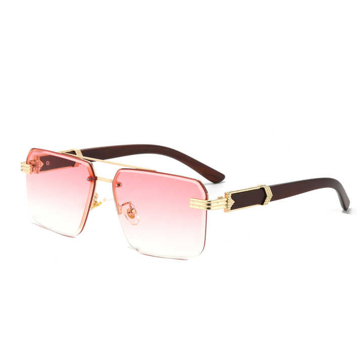 transparent metal frame