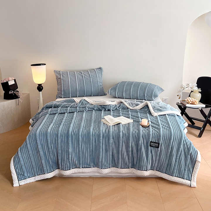 Luxury Home Decor Blankets Fluffy Soft Thick Plush Warm Winter Bed Blanket 