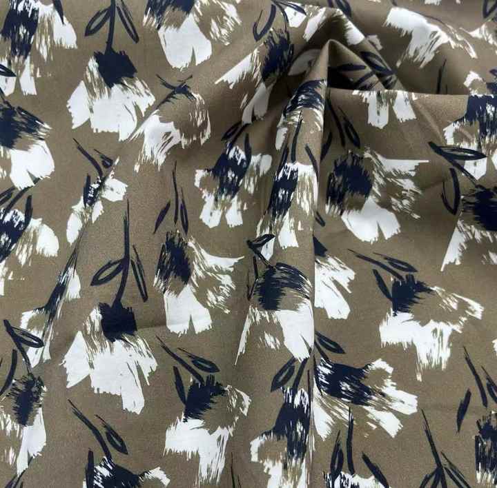 Floral Print Garment Skirt Fabric قماش تنورة ملابس مطبوع
