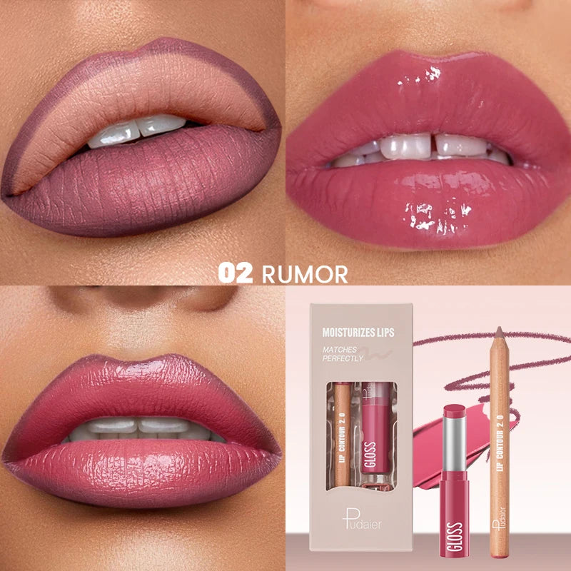 Lip makeup set