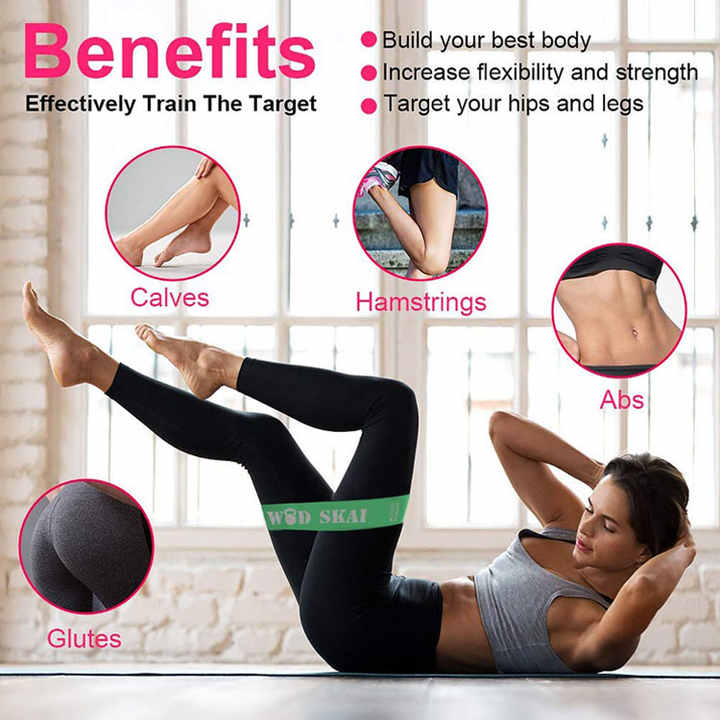 Elastic Loop Resistance Bands for Hips 
