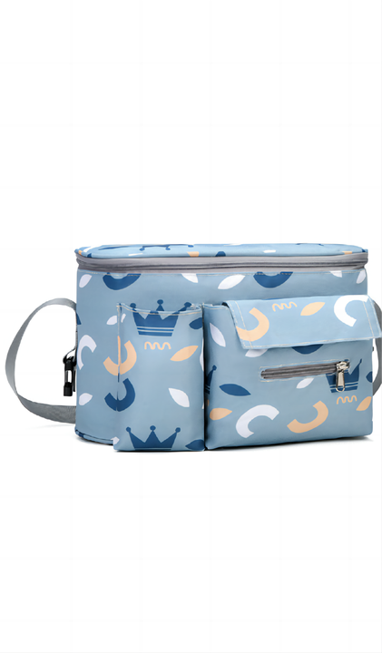 Waterproof Leather Oxford Car Travel Bag with Convenient Cup Holder 