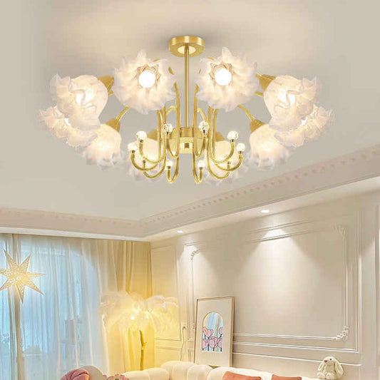 ثريا غرفة المعيشة الريفية