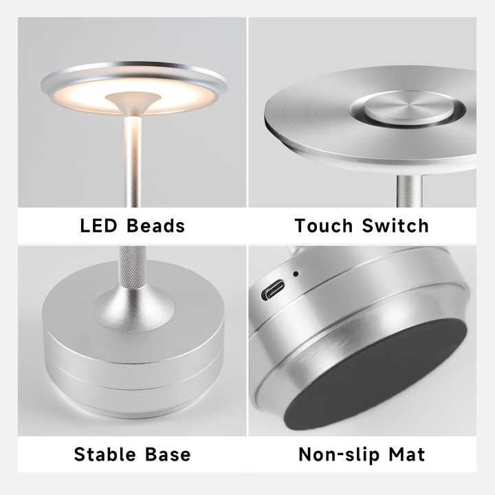 metal table lamp 