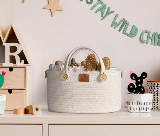 Baby supplies storage basket 