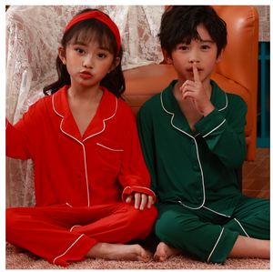 High quality bamboo pajamas for girls and boys 