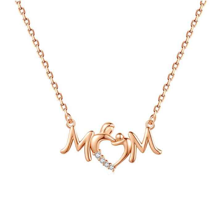 Trendy Dainty Sterling Silver Elegant Necklace 