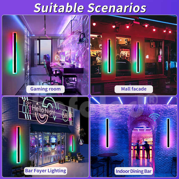 Waterproof outdoor wall lights 