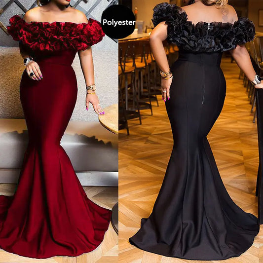 Luxury 2025 Elegant Evening Dress for Women's Parties 