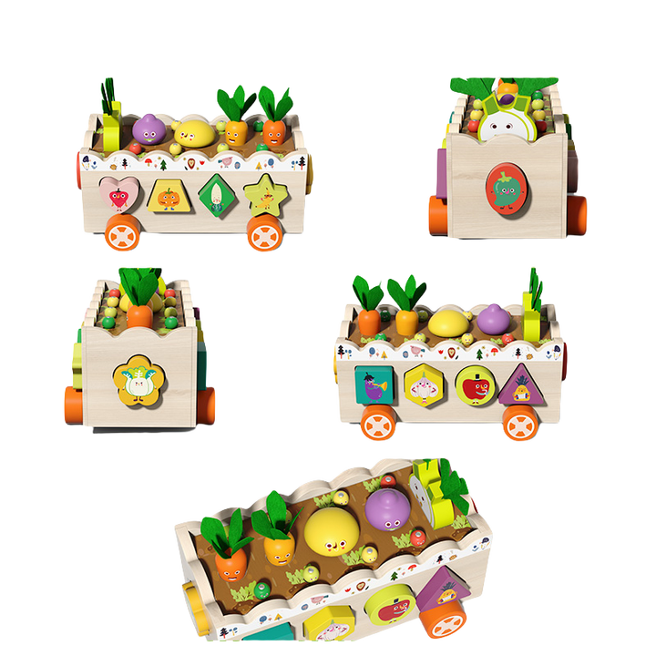 Educational games for vegetable tractors 