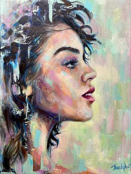 oil paintings . لوحات زيتية
