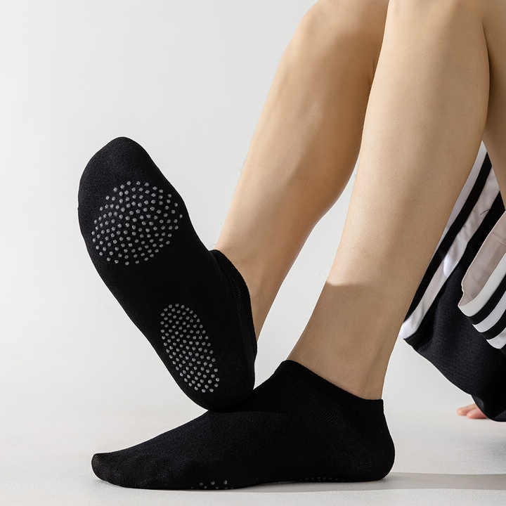 Men's Casual Breathable Organic Bamboo Socks Solid 