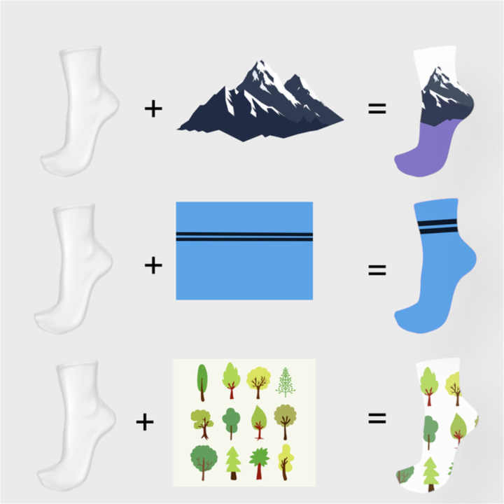 Custom socks for fall and winter 