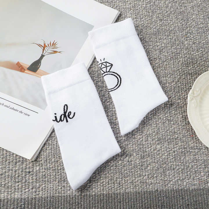 Elegant Team Bride Socks -جوارب أنيقة