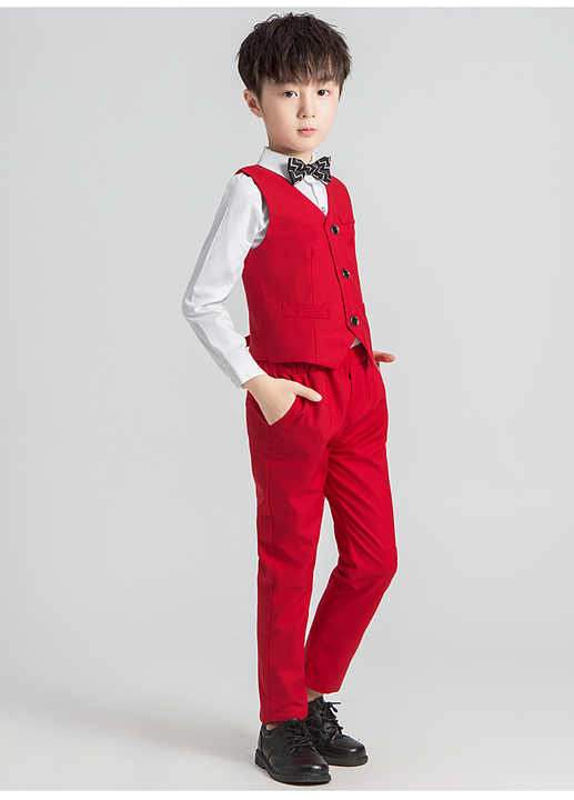 Boys' three-piece formal suits 