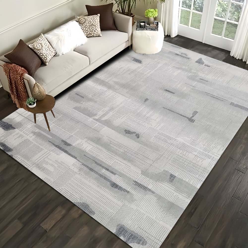 سجاد يدوي بيج سادة