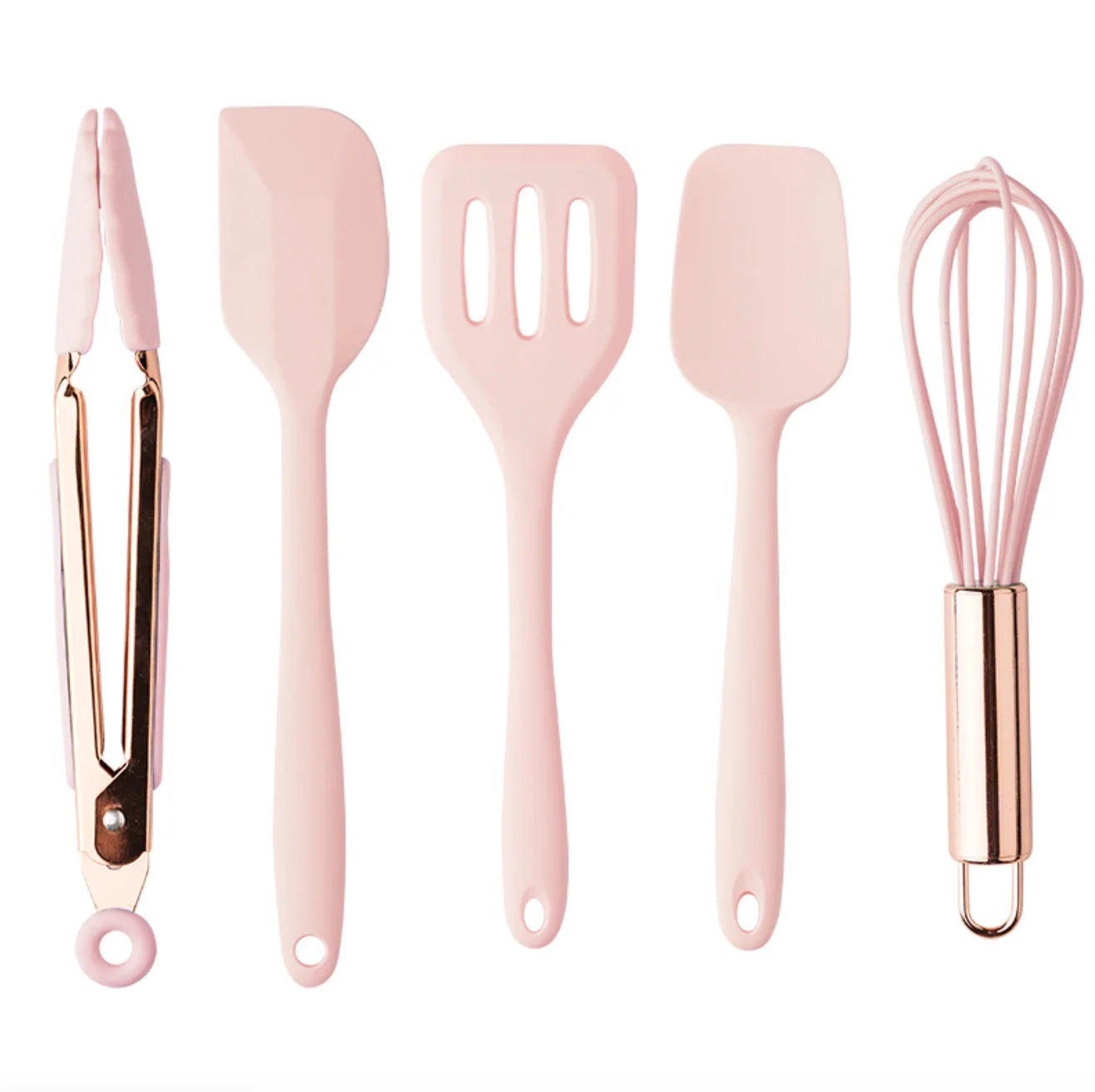 مجموعة ملاعق سيليكون- silicone spoon set