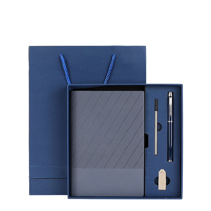 Custom PU Leather Business Notebook. 