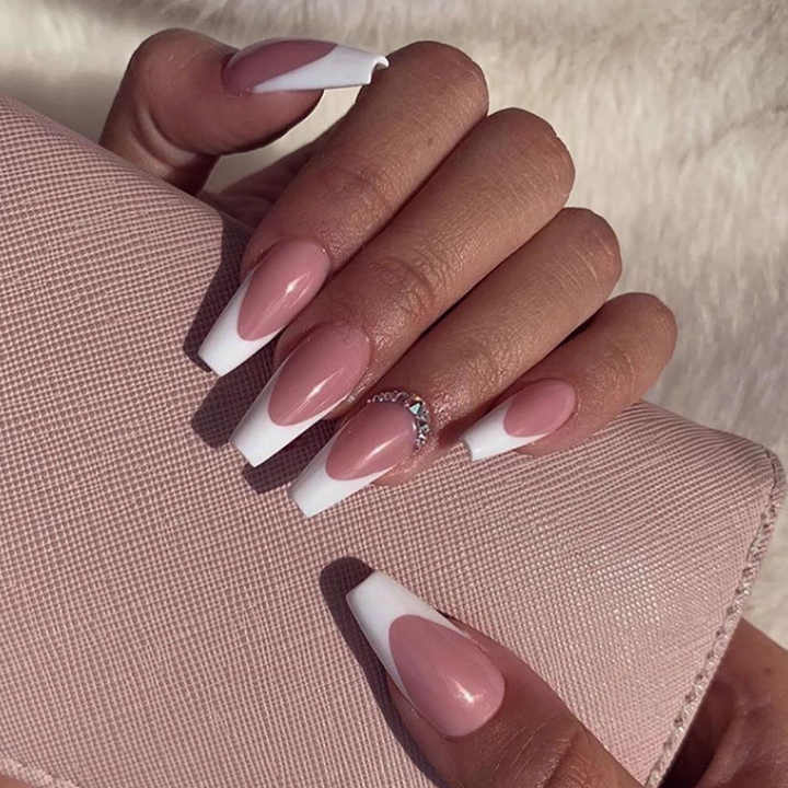 Hot Selling French Design- Artificial Nails 