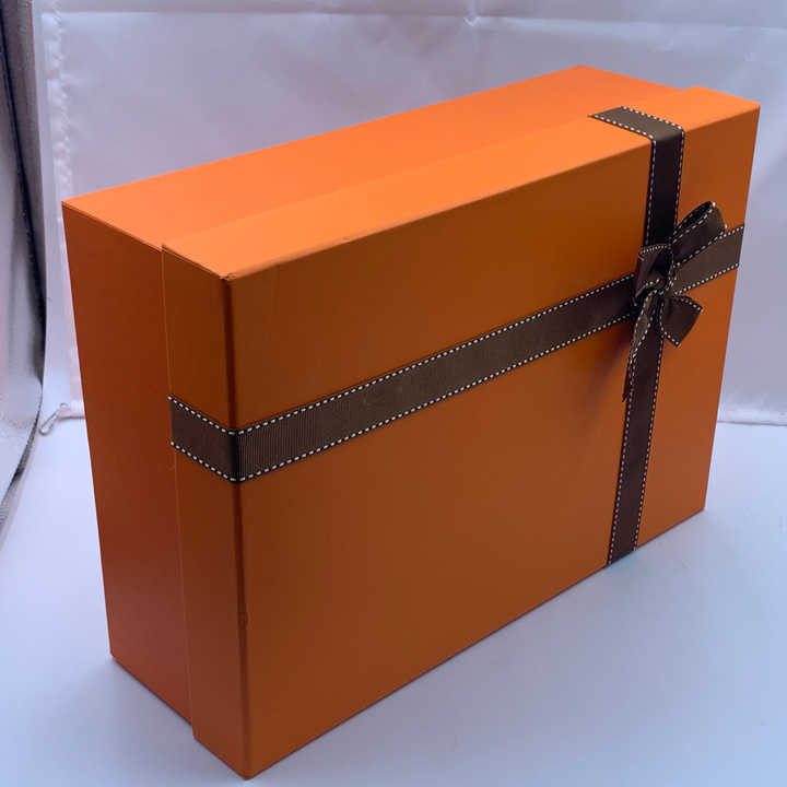 Orange Christmas Gift Box Spot Christmas Gift Box Creative Halloween Gift Box 