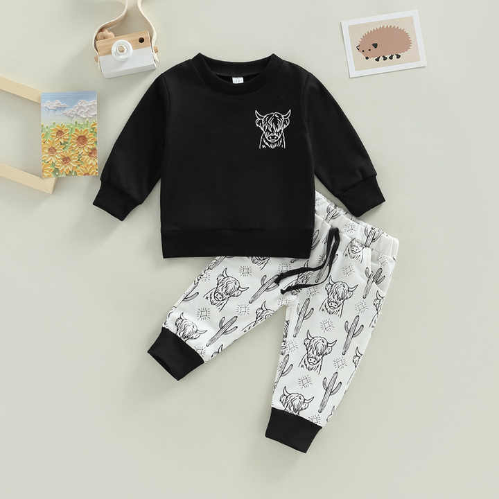 Dropshipping 0-3 Years Baby Solid Crew Neck 