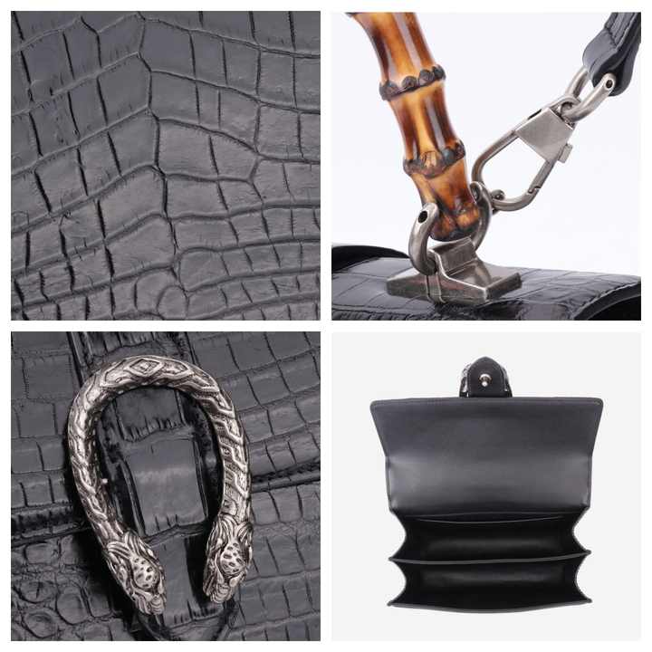 Luxury Women's Handbags - Ladies Bamboo Handle Handbags 