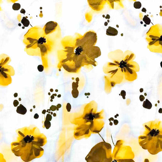 Cotton Poplin Fabric with Digital-قماش بوبلين قطني