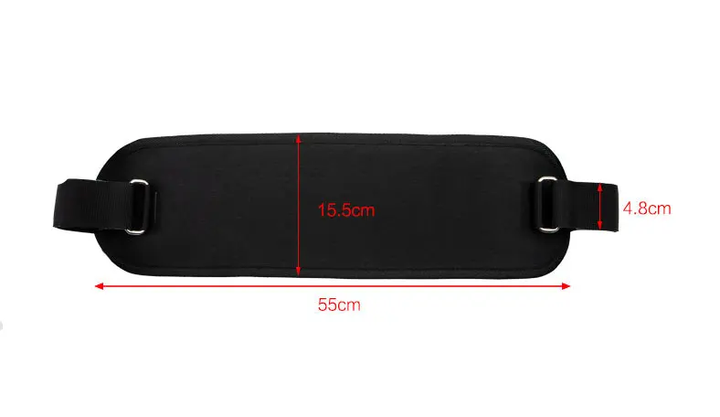 Hip thrust belt for bridge belt. 